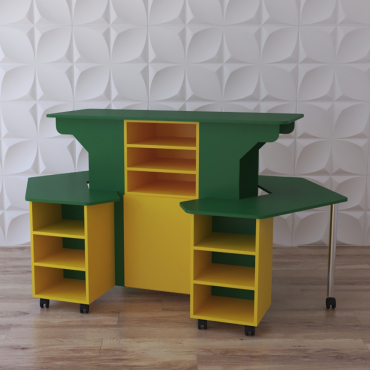 Модульный стеллаж "Весёлые занятия" - «globural.ru» - Краснознаменск