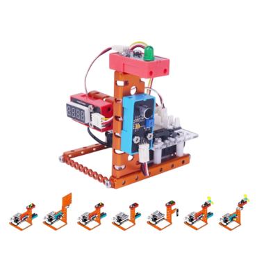 Набор робототехнический "Зелёные технологии" для изучения Python с руководством пользователя - «globural.ru» - Краснознаменск