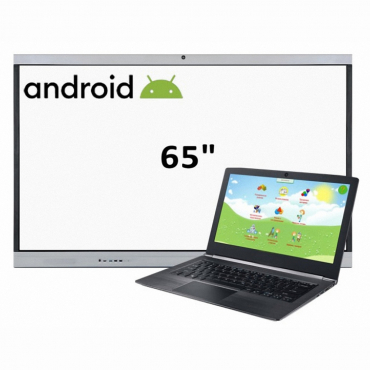 Интерактивная панель 65", ноутбук - «globural.ru» - Краснознаменск