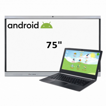 Интерактивная панель 75", ноутбук - «globural.ru» - Краснознаменск