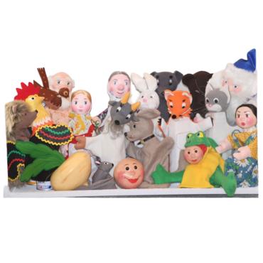 Комплект театральных кукол "Русские народные сказки" - «globural.ru» - Краснознаменск