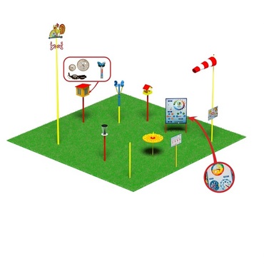 Метеорологическая площадка (комплект Эконом - 2)   - «globural.ru» - Краснознаменск