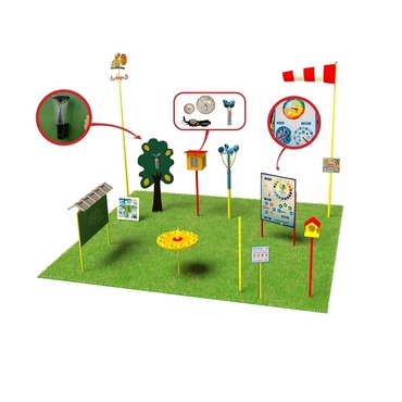 Метеорологическая площадка (комплект максимальный - 2 без ограждения)  - «globural.ru» - Краснознаменск