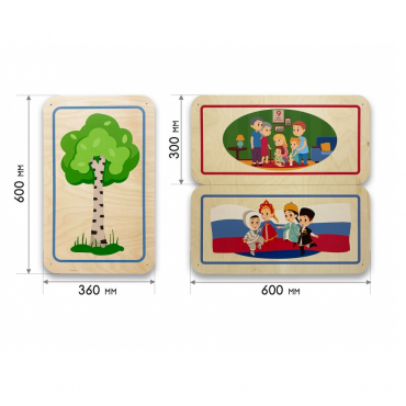 Набор стеновых панелей «Символы России - Традиции» - «globural.ru» - Краснознаменск